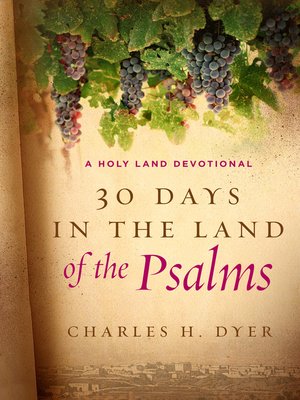cover image of 30 Days in the Land of the Psalms